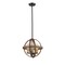 Z-Lite Kirkland 3 Light Pendant, Rustic Mahogany 472B14-RM - alternate 3